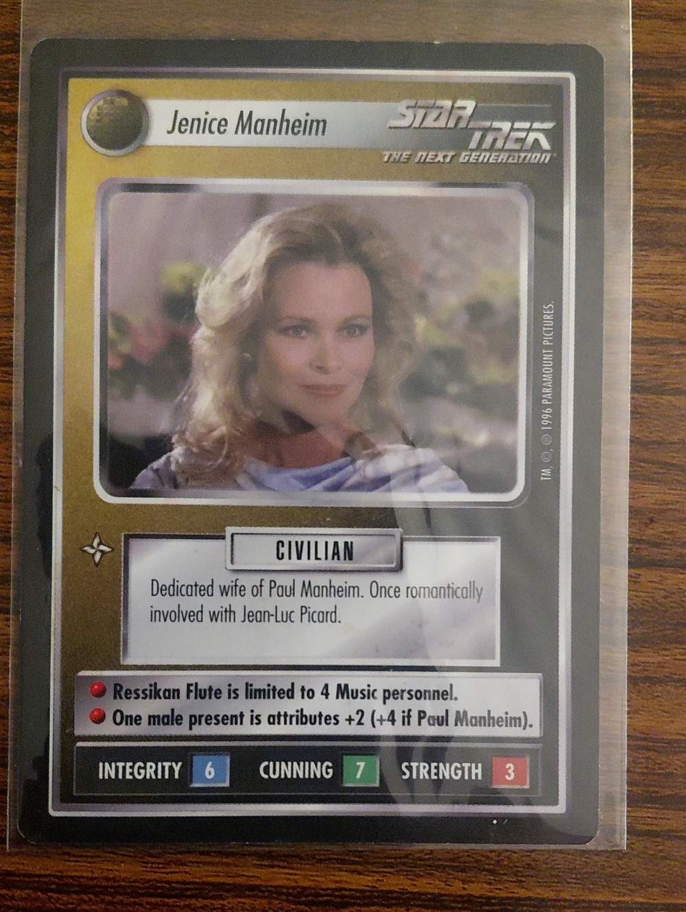 Star TREK 1996 CARD RARE
